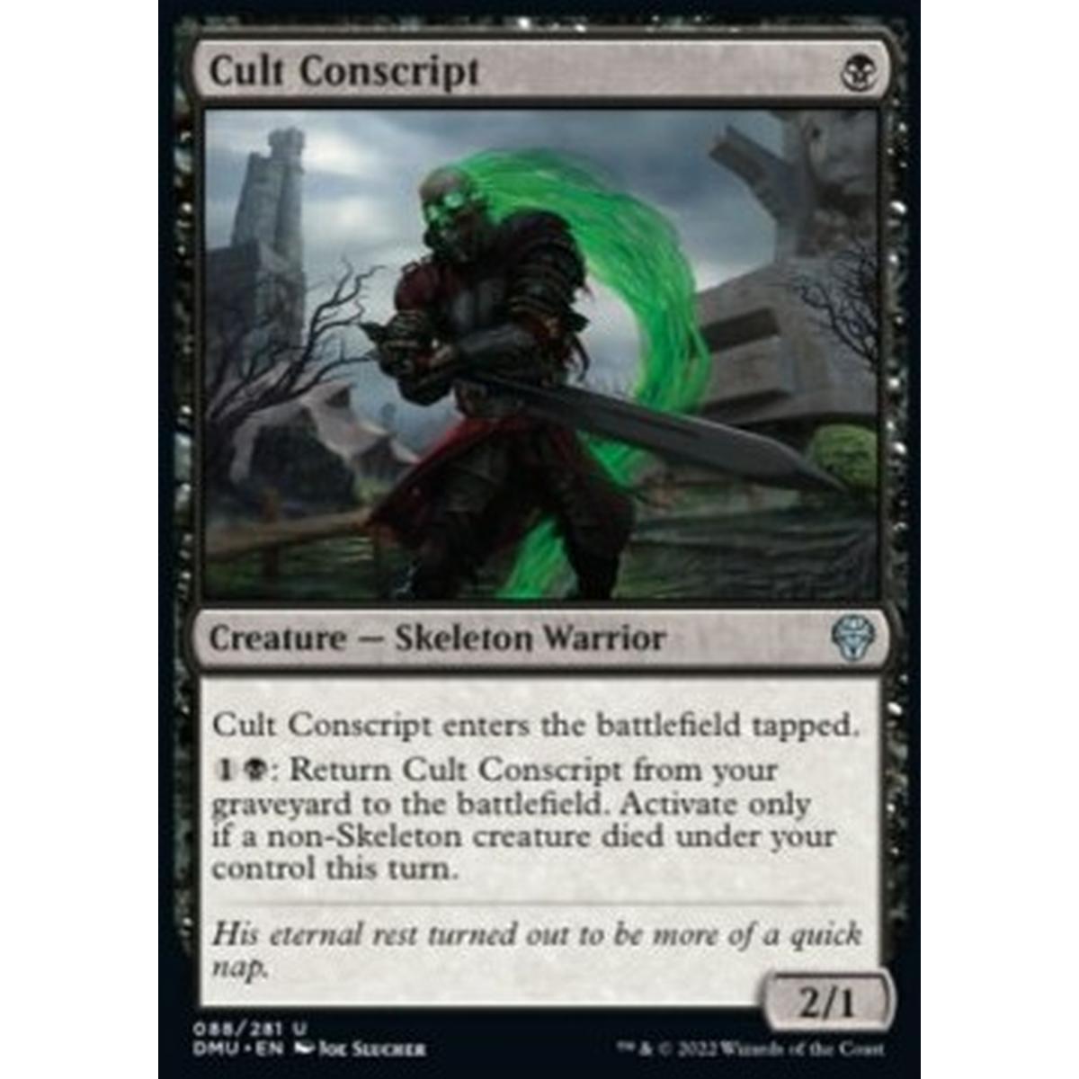 Cult Conscript - Recluta del Culto - [DMU] [NM]