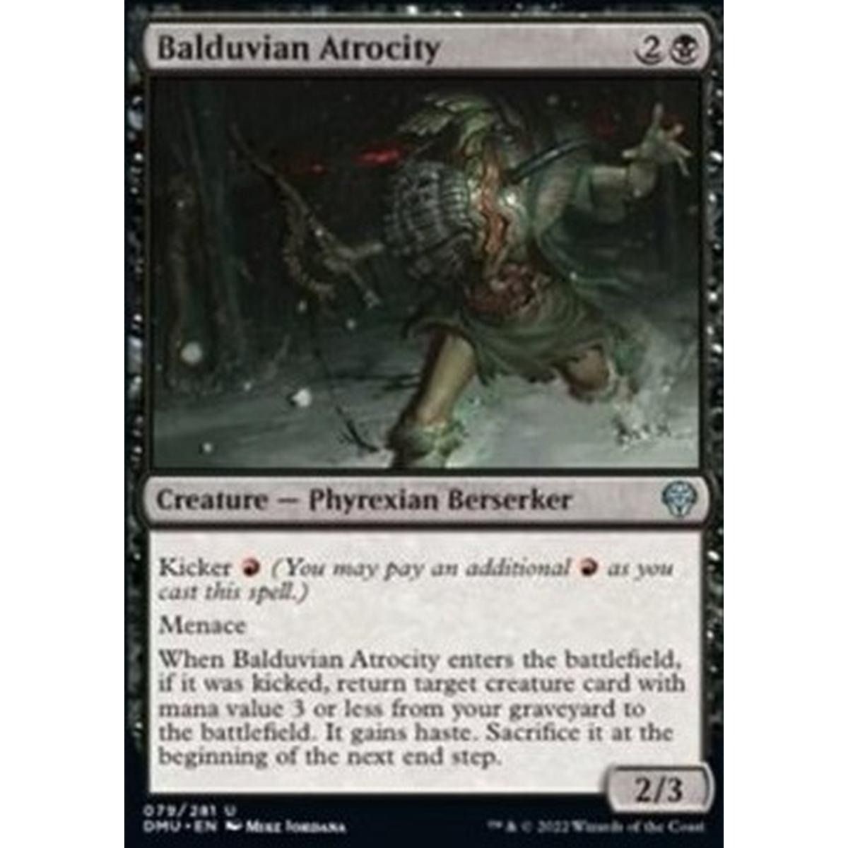 Balduvian Atrocity - Atrocit  di Balduvia - [DMU] [NM]