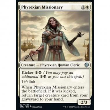 Phyrexian Missionary - Missionaria di Phyrexia - [DMU] [NM]