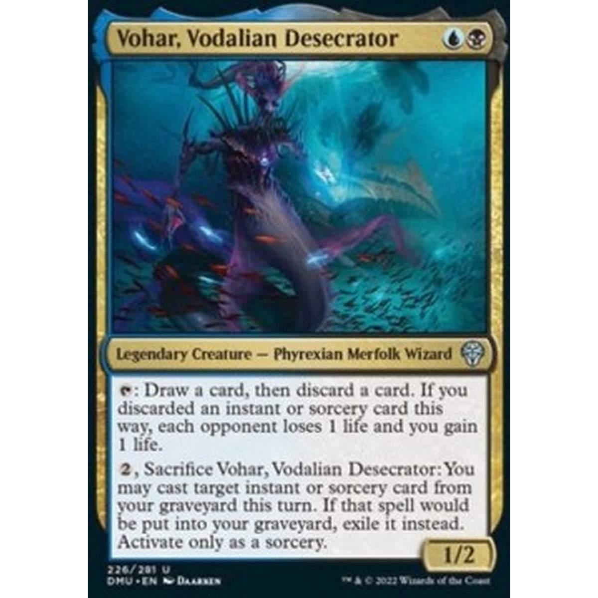 Vohar, Vodalian Desecrator - Vohar, Vodalian Desecrator - [DMU] [NM]
