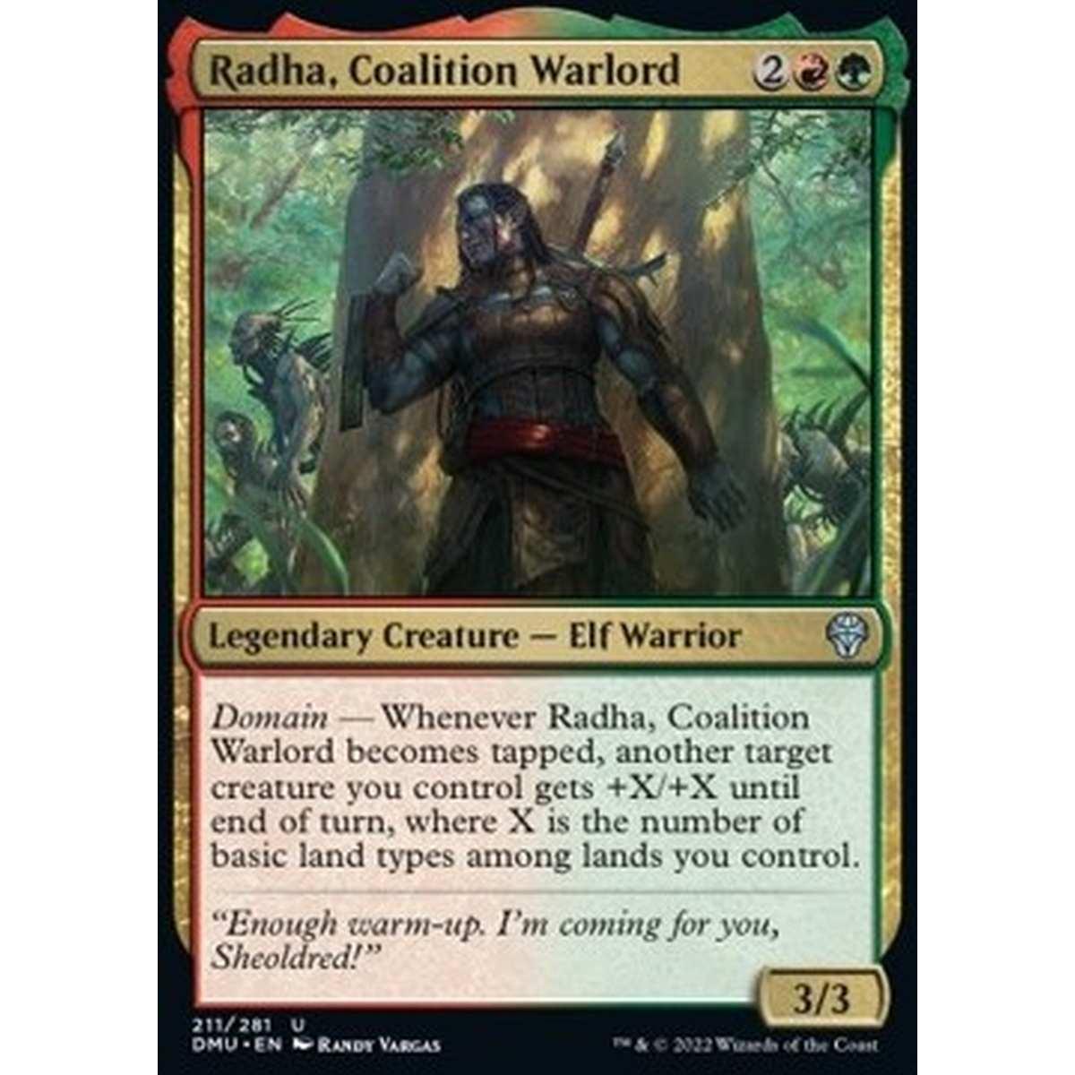 Radha, Coalition Warlord - Radha, Coalition Warlord - [DMU] [NM]