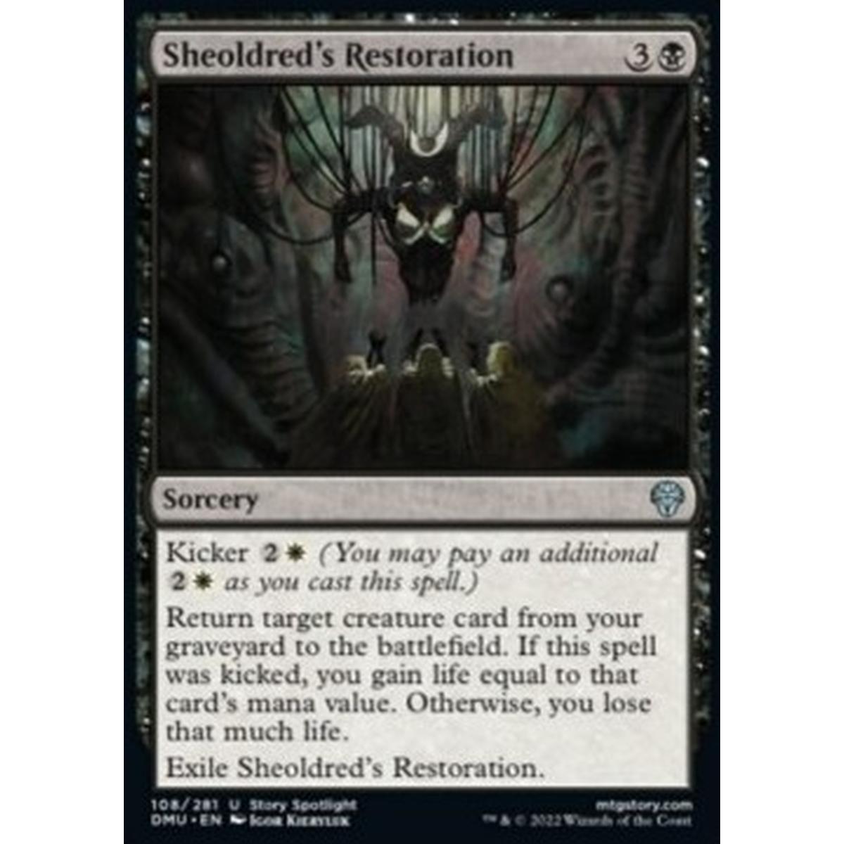 Sheoldred's Restoration - Sheoldred's Restoration - [DMU] [NM]