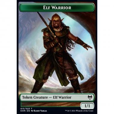 Elf Warrior Token (Green 1/1) - Elf Warrior Token (Green 1/1) - [XKHM] [NM]
