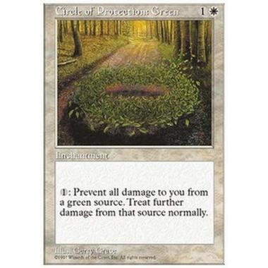 Circle of Protection: Green - Circle of Protection: Green - [5ED] [EX]