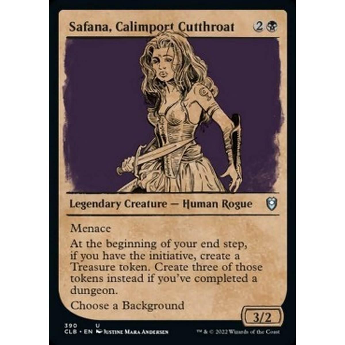 Safana, Calimport Cutthroat (V.2) - Safana, Tagliagole di Calimport (V.2) - [XCLB] [NM]