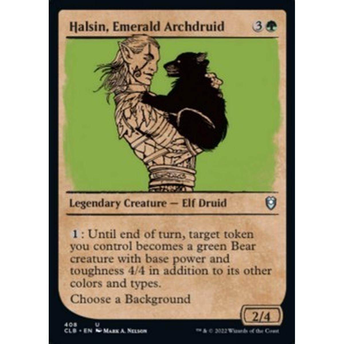 Halsin, Emerald Archdruid (V.2) - Halsin, Arcidruido di Smeraldo (V.2) - [XCLB] [NM]