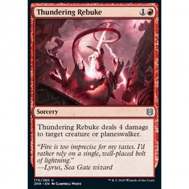 Thundering Rebuke - Sdegno Tonante - [ZNR] [NM]