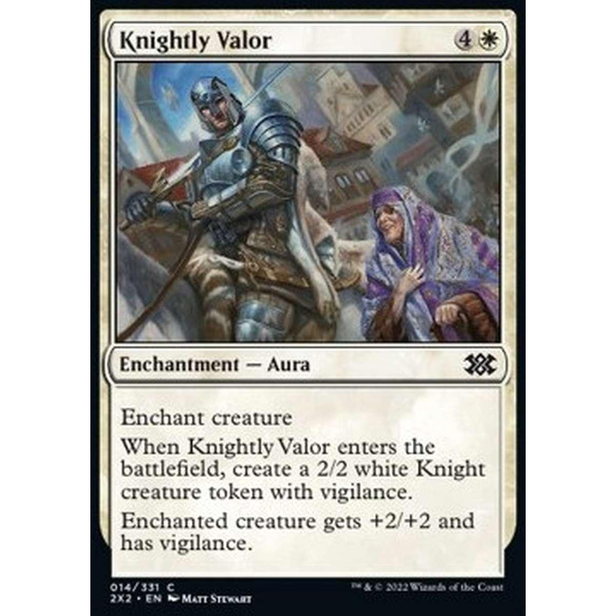 Knightly Valor - Knightly Valor - [2X2] [NM] [Foil]