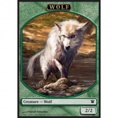 Wolf Token (Green 2/2) - Wolf Token (Green 2/2) - [ISD] [NM]