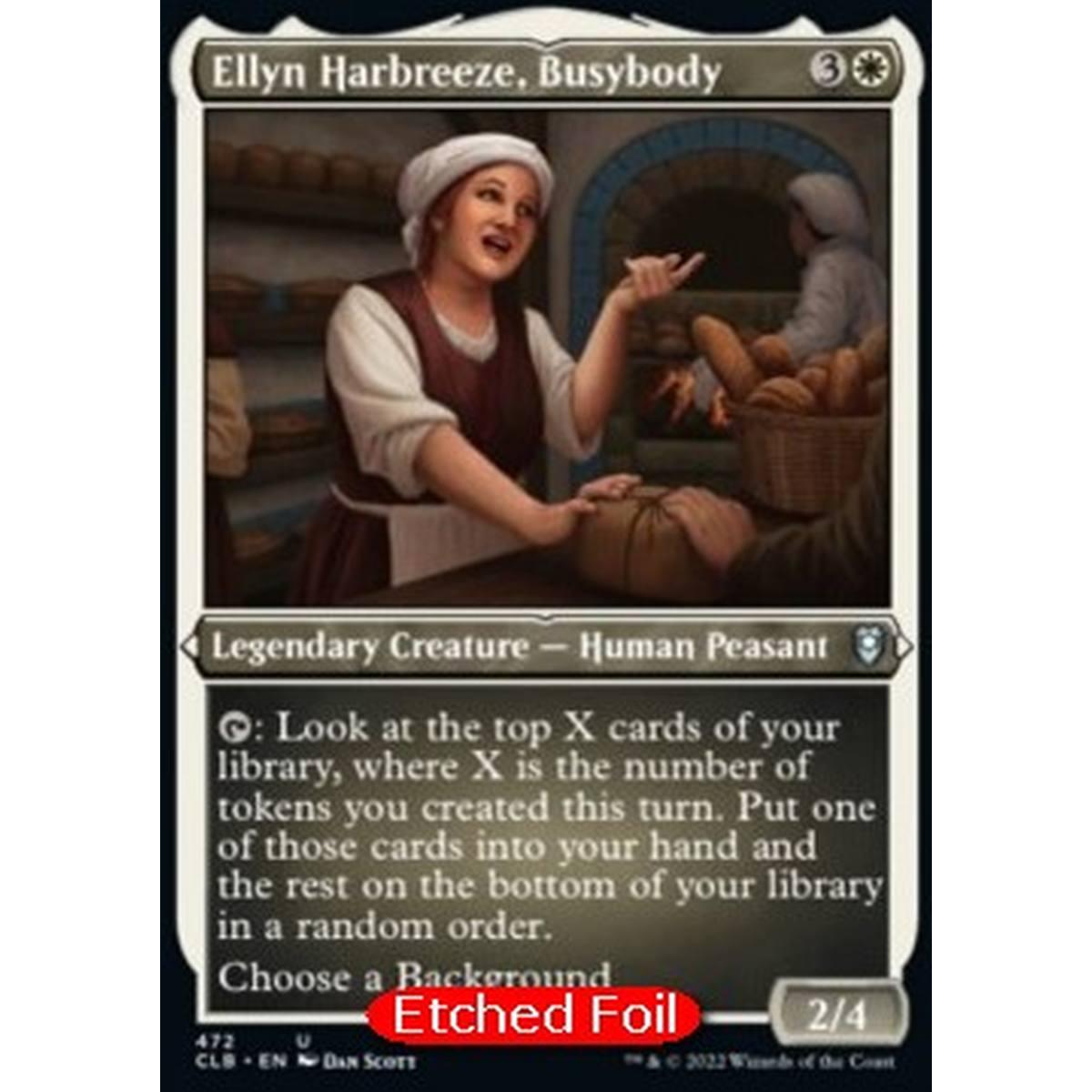 Ellyn Harbreeze, Busybody (V.1) - Ellyn Harbreeze, Impicciona (V.1) - [XCLB] [NM] [Foil]
