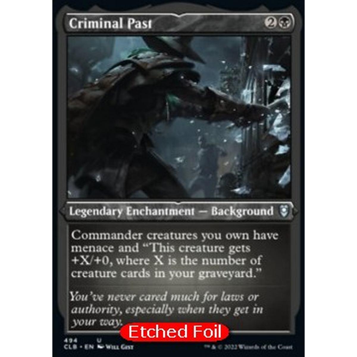 Criminal Past - Passato Criminale - [XCLB] [NM] [Foil]