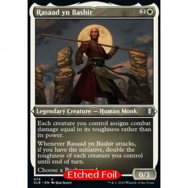 Rasaad yn Bashir (V.1) - Rasaad yn Bashir (V.1) - [XCLB] [NM] [Foil]