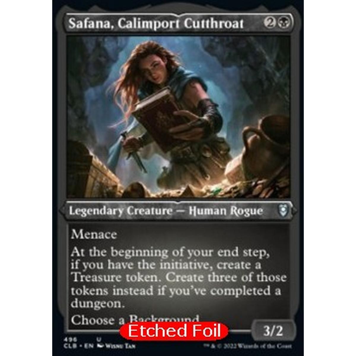 Safana, Calimport Cutthroat (V.1) - Safana, Calimport Cutthroat (V.1) - [XCLB] [NM] [Foil]