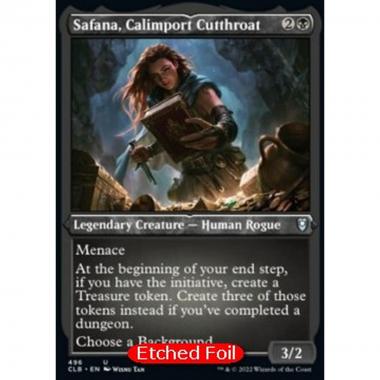 Safana, Calimport Cutthroat (V.1) - Safana, Calimport Cutthroat (V.1) - [XCLB] [NM] [Foil]