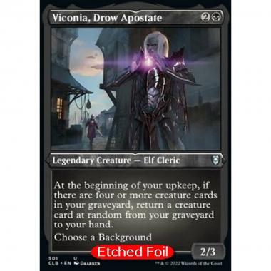 Viconia, Drow Apostate (V.1) - Viconia, Drow Apostate (V.1) - [XCLB] [NM] [Foil]