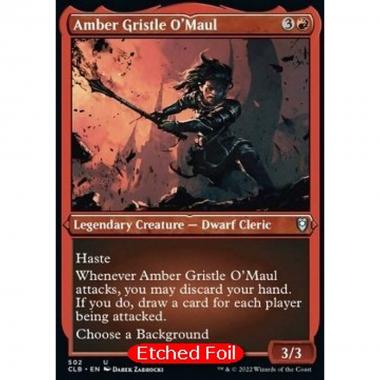 Amber Gristle O'Maul (V.1) - Amber Gristle O'Maul (V.1) - [XCLB] [NM] [Foil]