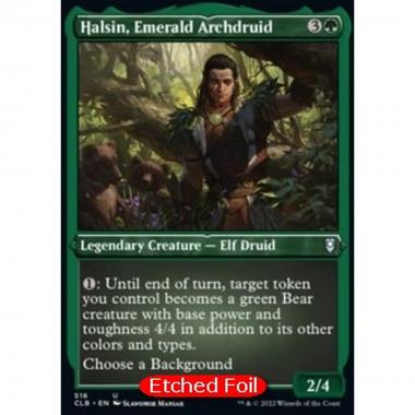 Halsin, Emerald Archdruid (V.1) - Halsin, Emerald Archdruid (V.1) - [XCLB] [NM] [Foil]