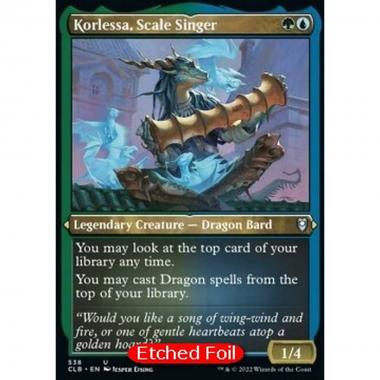 Korlessa, Scale Singer (V.1) - Korlessa, Scale Singer (V.1) - [XCLB] [NM] [Foil]