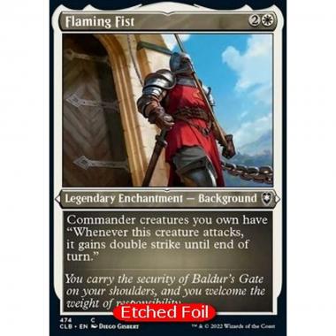 Flaming Fist (V.1) - Flaming Fist (V.1) - [XCLB] [NM] [Foil]