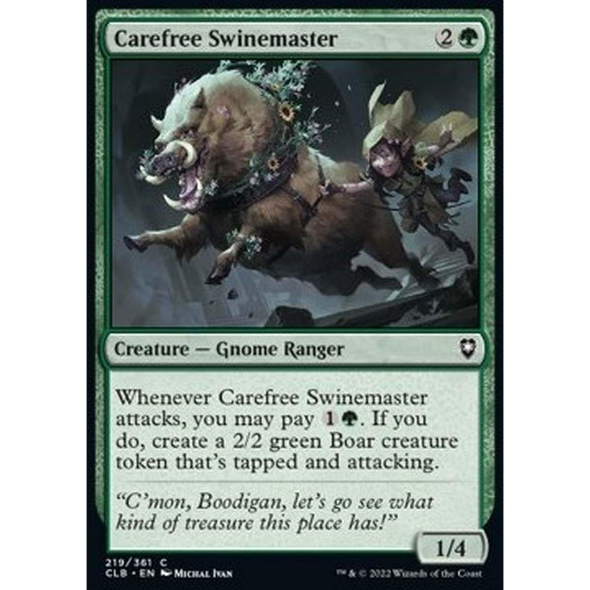 Carefree Swinemaster - Carefree Swinemaster - [CLB] [NM] [Foil]