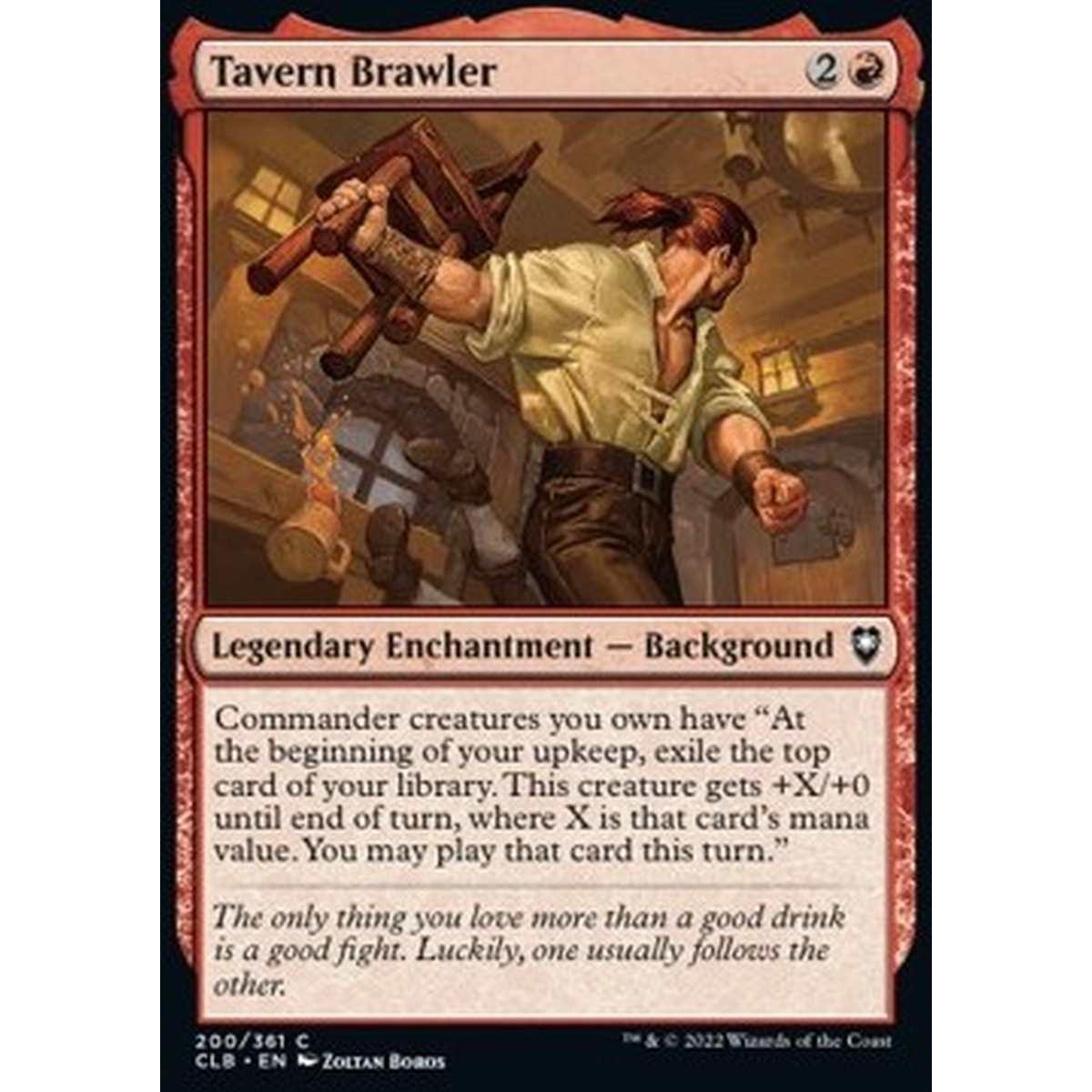 Tavern Brawler - Tavern Brawler - [CLB] [NM] [Foil]