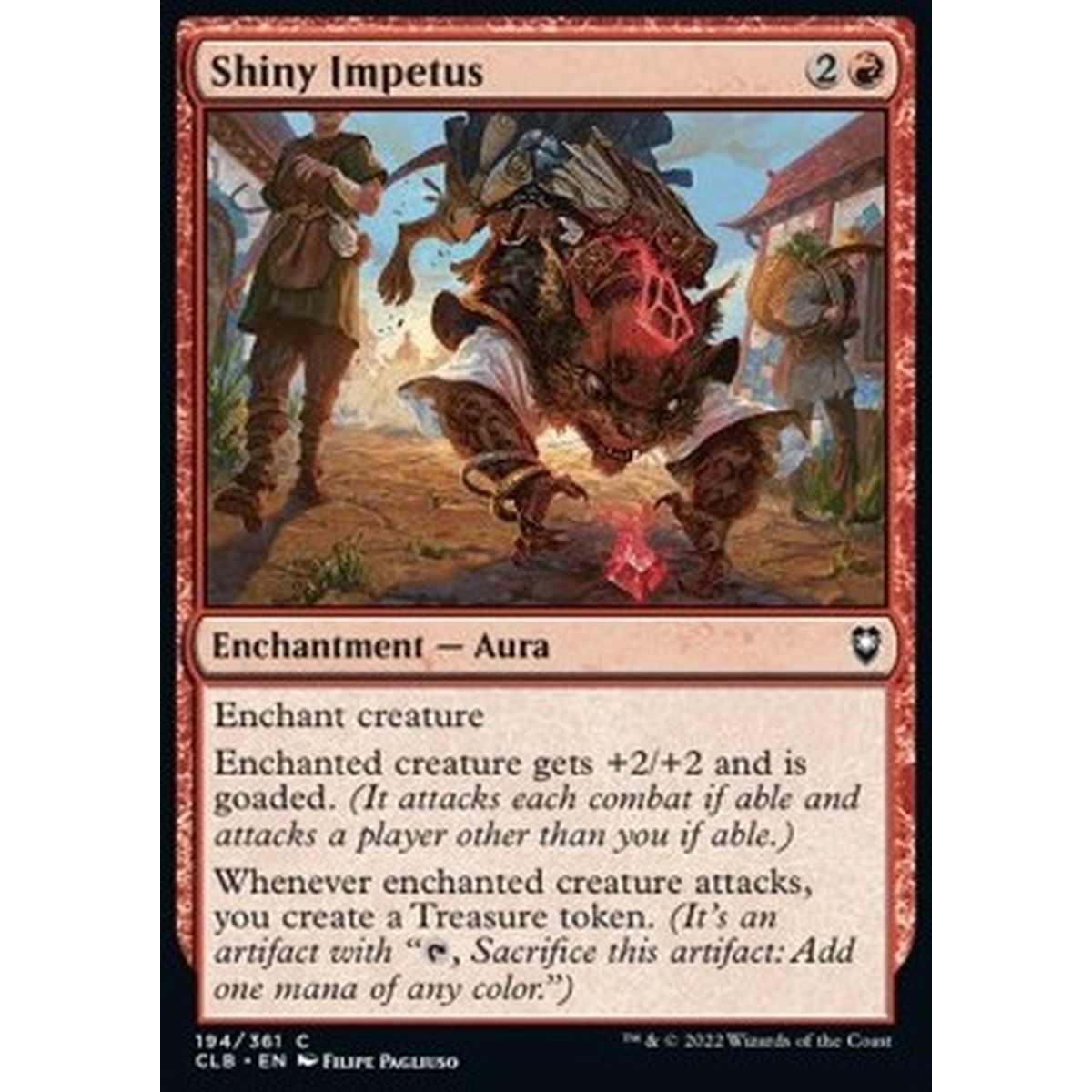 Shiny Impetus - Shiny Impetus - [CLB] [NM] [Foil]