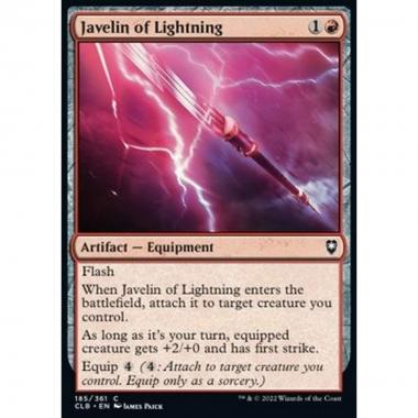 Javelin of Lightning - Javelin of Lightning - [CLB] [NM] [Foil]