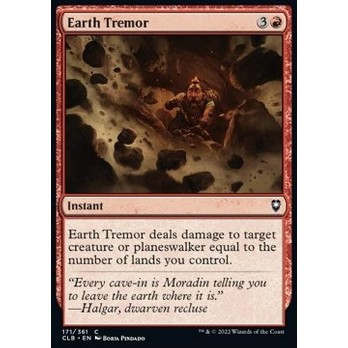 Earth Tremor - Earth Tremor - [CLB] [NM] [Foil]