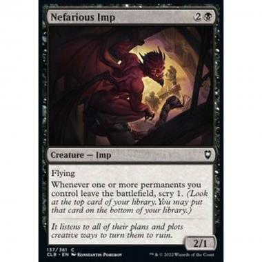 Nefarious Imp - Nefarious Imp - [CLB] [NM] [Foil]