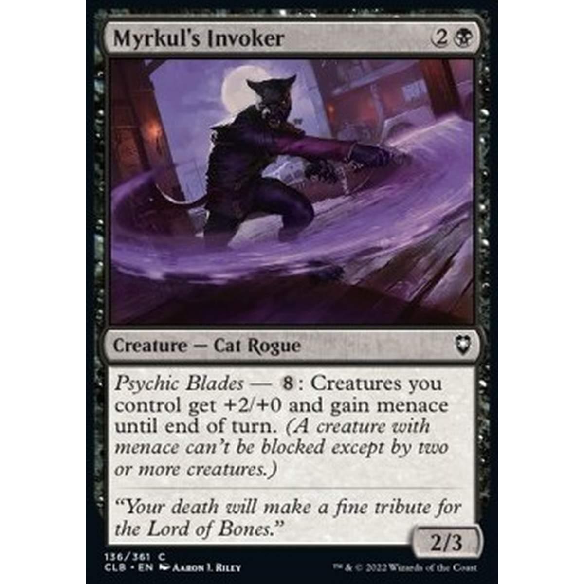 Myrkul's Invoker - Myrkul's Invoker - [CLB] [NM] [Foil]