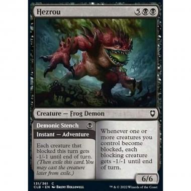 Hezrou // Demonic Stench - Hezrou // Demonic Stench - [CLB] [NM] [Foil]