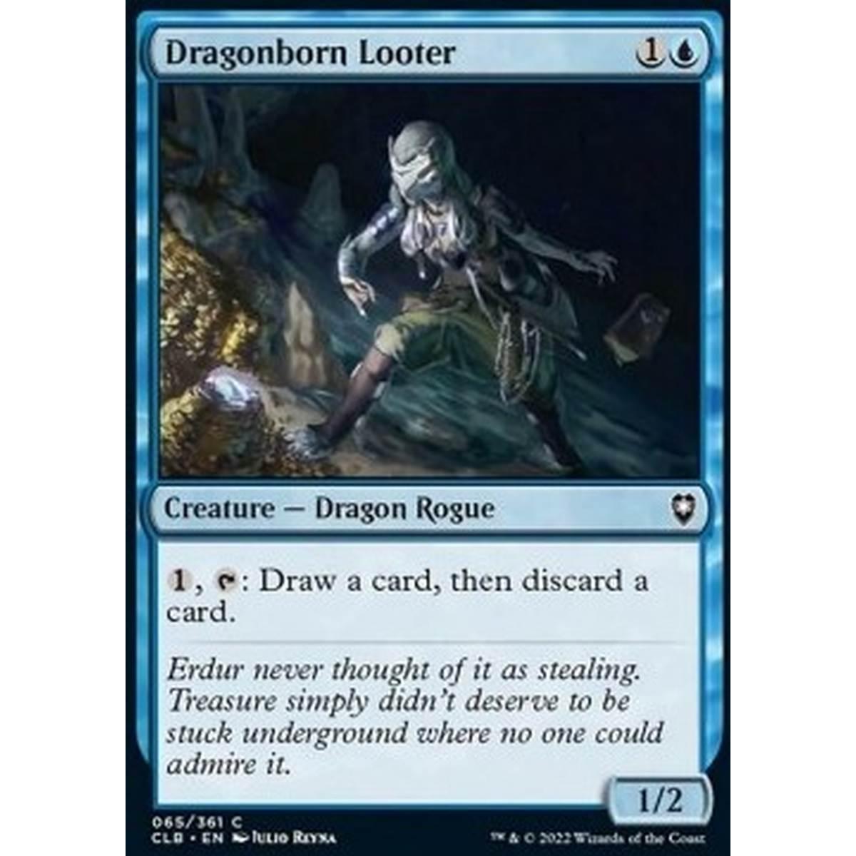 Dragonborn Looter - Dragonborn Looter - [CLB] [NM] [Foil]