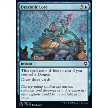 Draconic Lore - Draconic Lore - [CLB] [NM] [Foil]