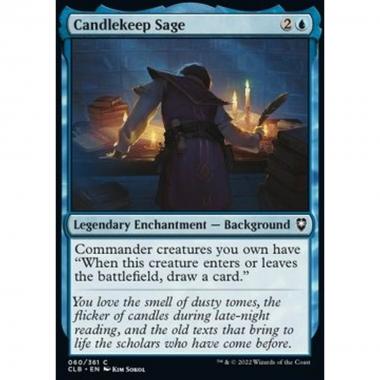 Candlekeep Sage - Candlekeep Sage - [CLB] [NM] [Foil]