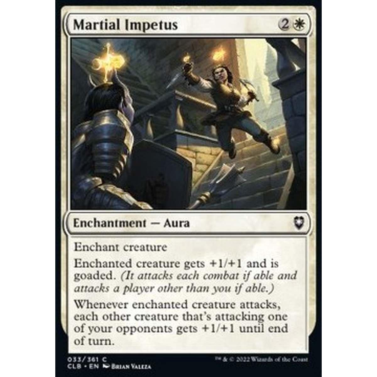 Martial Impetus - Martial Impetus - [CLB] [NM] [Foil]