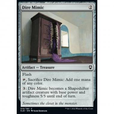 Dire Mimic - Mimic Feroce - [CLB] [NM] [Foil]