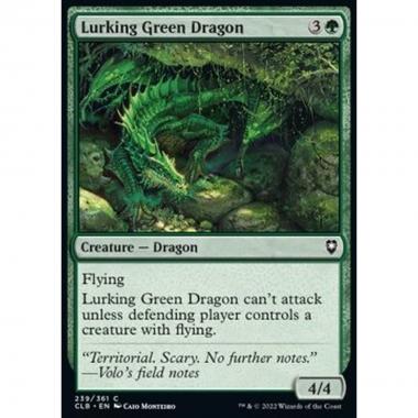 Lurking Green Dragon - Drago Verde in Agguato - [CLB] [NM] [Foil]