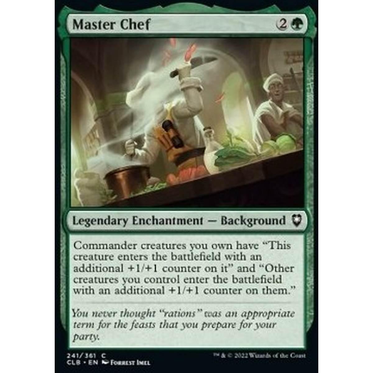 Master Chef - Capo Cuoco - [CLB] [NM] [Foil]