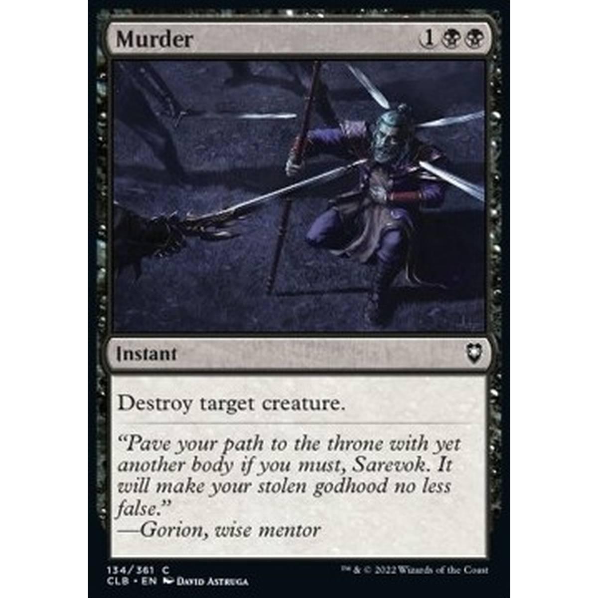 Murder - Omicidio - [CLB] [NM] [Foil]