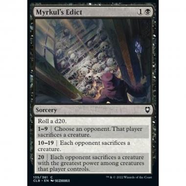 Myrkul's Edict - Editto di Myrkul - [CLB] [NM] [Foil]