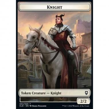Knight Token (White 2/2) - Knight Token (White 2/2) - [XCLB] [NM]