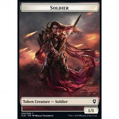 Soldier Token (White 1/1) - Soldier Token (White 1/1) - [XCLB] [NM]