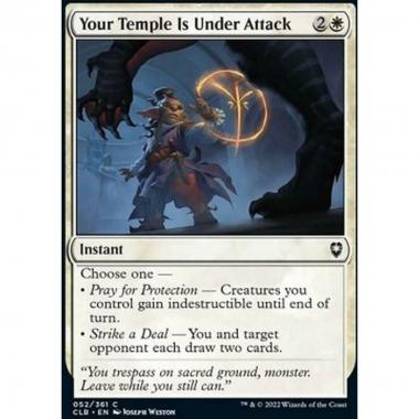 Your Temple Is Under Attack - Il Tuo Tempio  Sotto Attacco - [CLB] [NM]