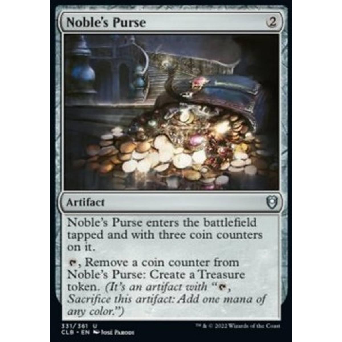 Noble's Purse - Borsa del Nobile - [CLB] [NM]