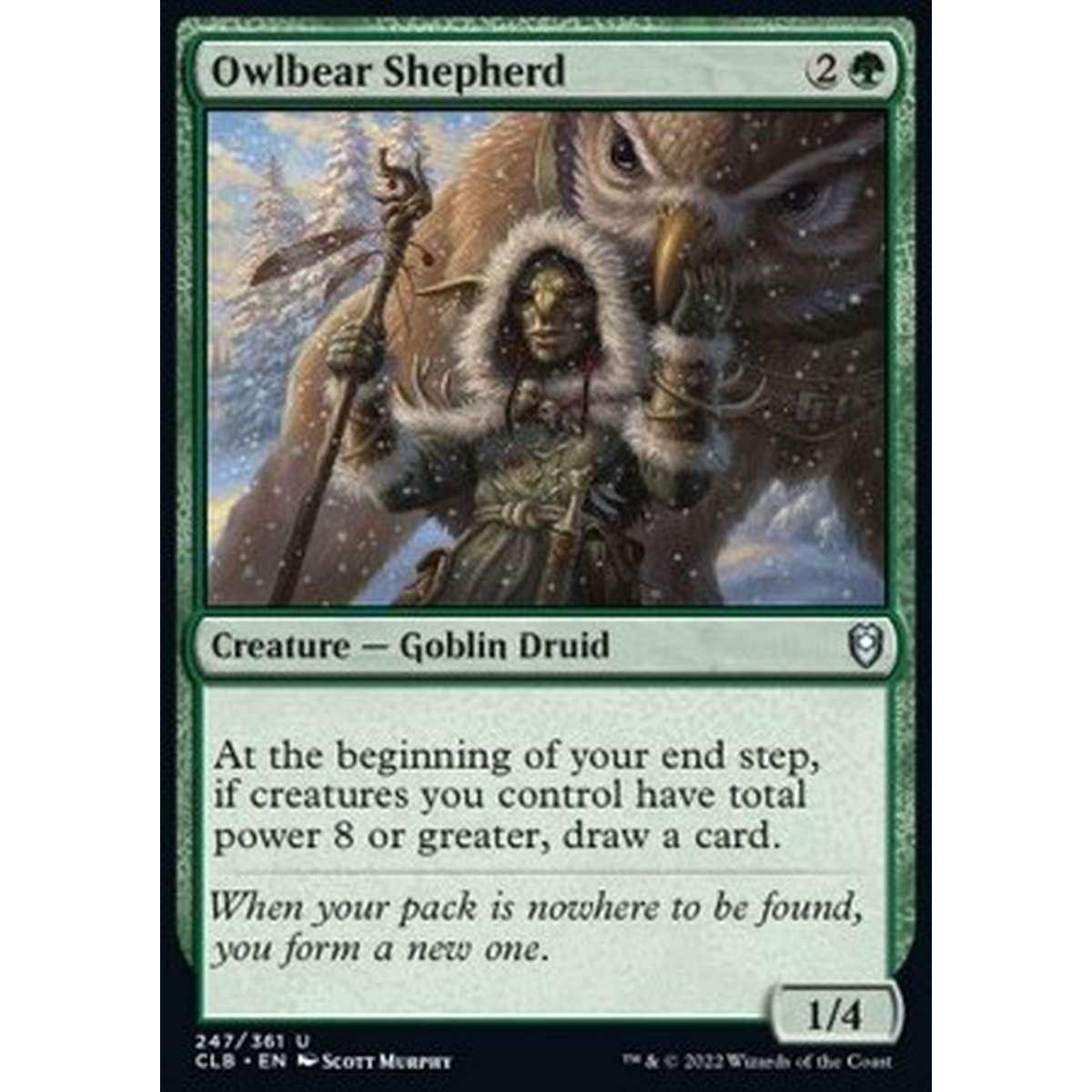 Owlbear Shepherd - Pastora di Orsigufo - [CLB] [NM]