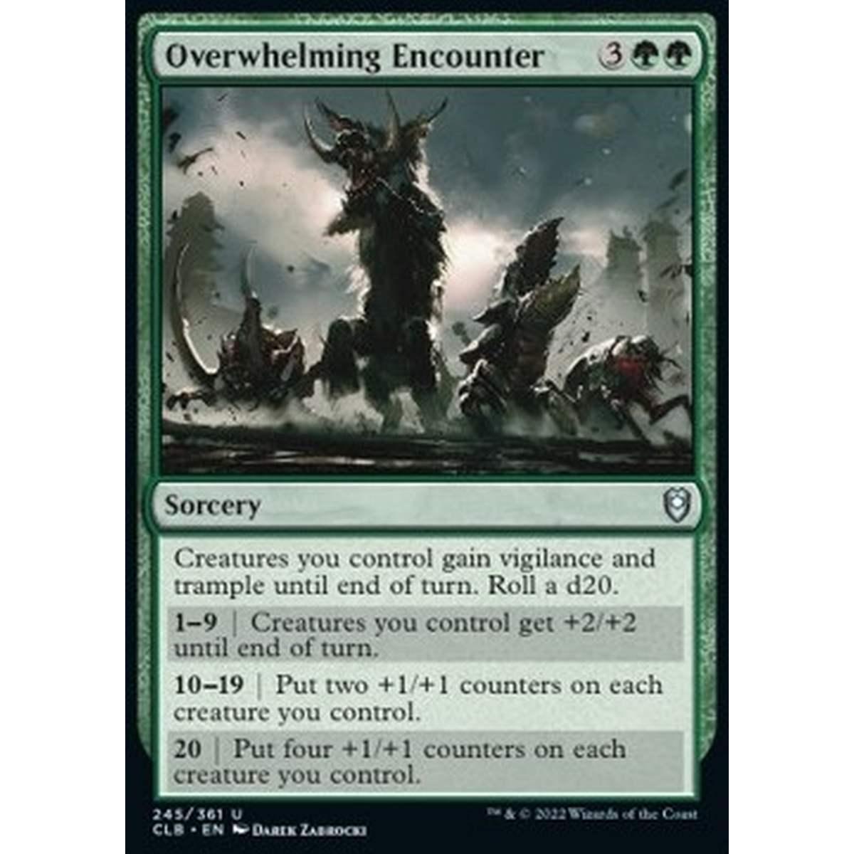 Overwhelming Encounter - Incontro Sconvolgente - [CLB] [NM]