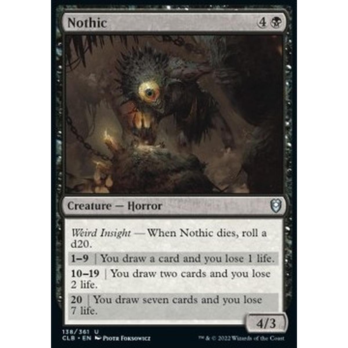 Nothic - Nothic - [CLB] [NM]