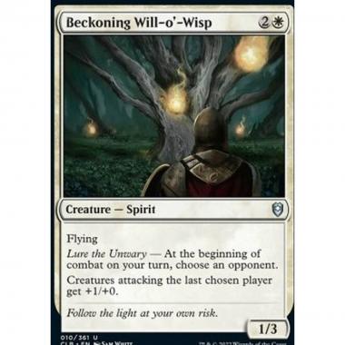Beckoning Will-o'-Wisp - Fuoco Fatuo Ammaliante - [CLB] [NM]