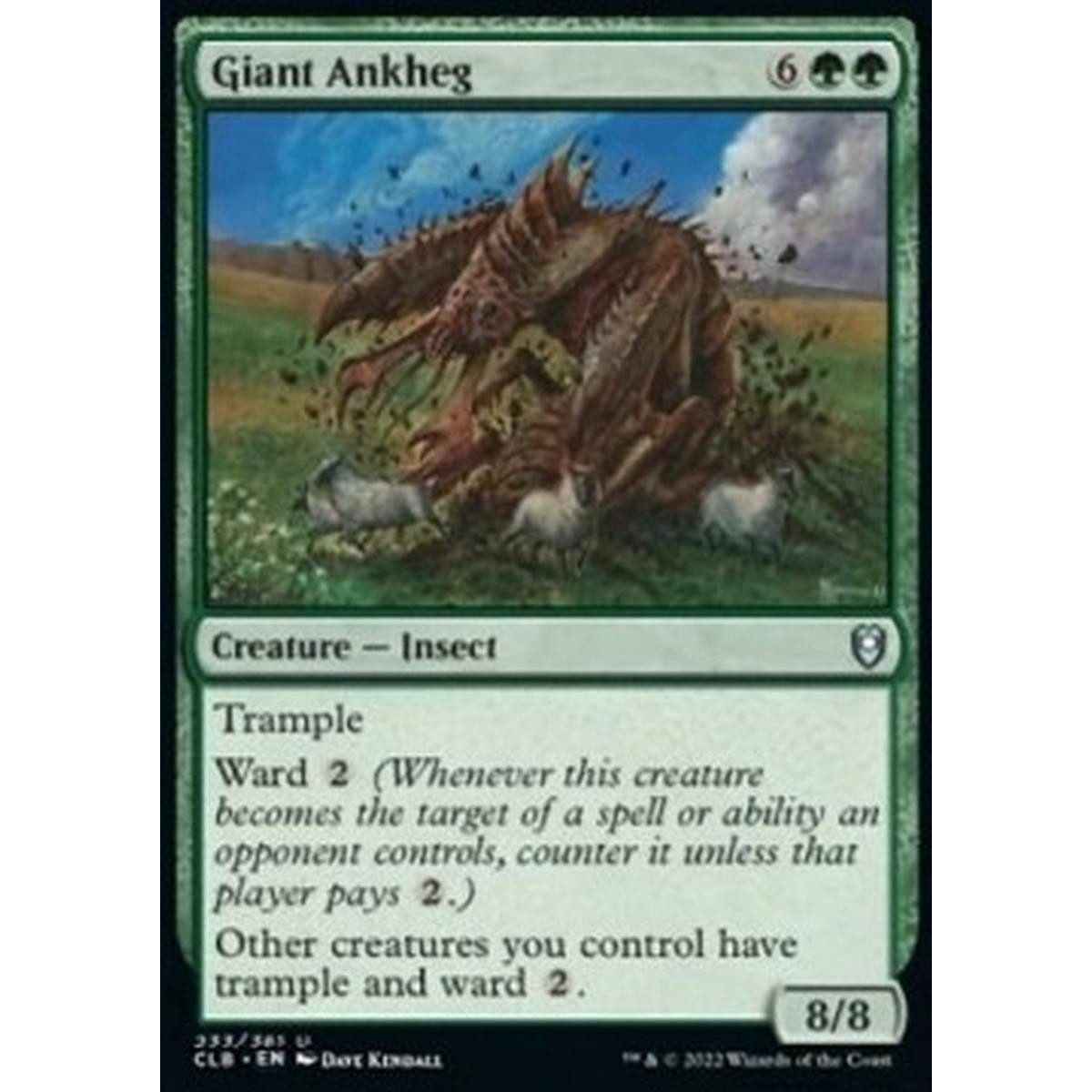 Giant Ankheg - Giant Ankheg - [CLB] [NM]