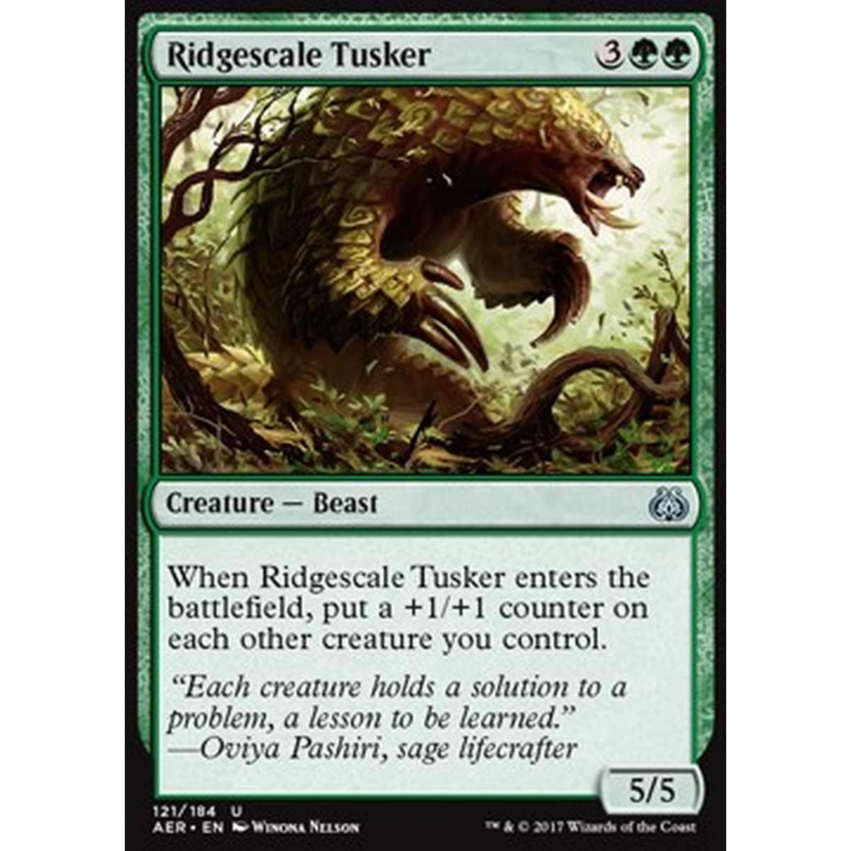 Ridgescale Tusker - Zannuto Scagliarugosa - [AER] [NM]